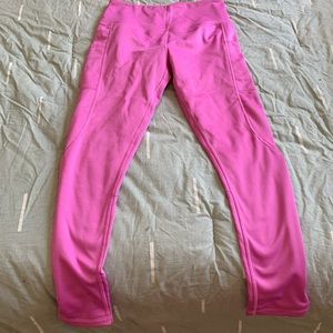 Pink leggings